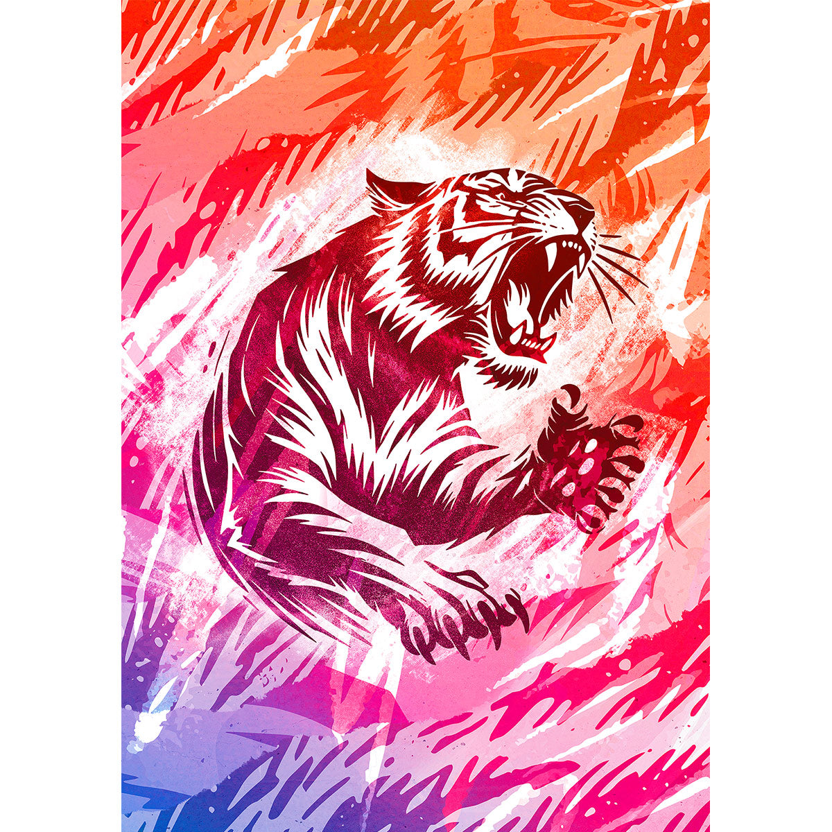 Angry Tiger