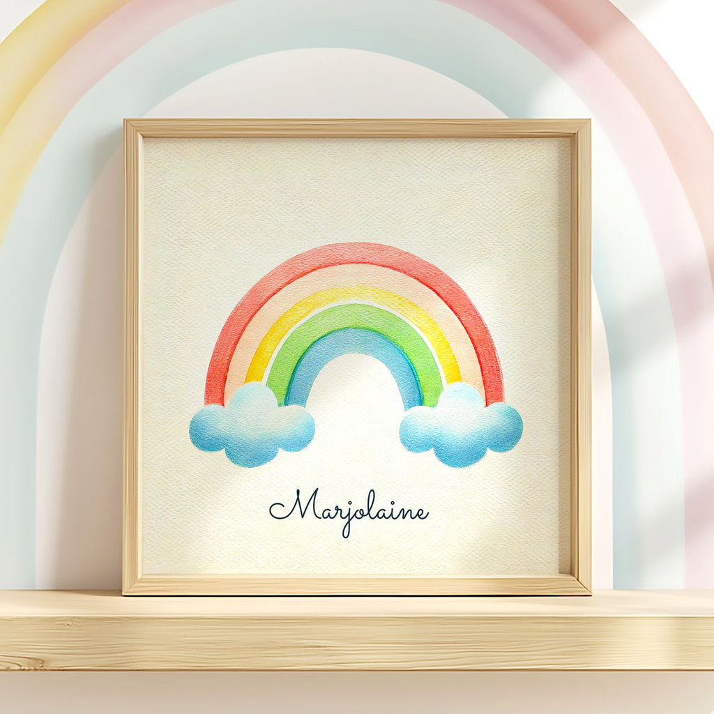 Arc-en-ciel de bonheur