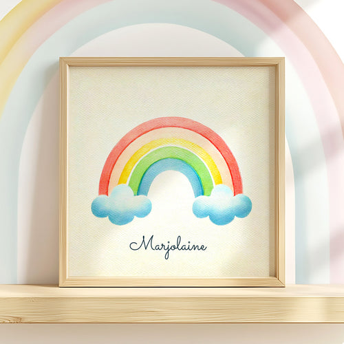 Arc-en-ciel de bonheur