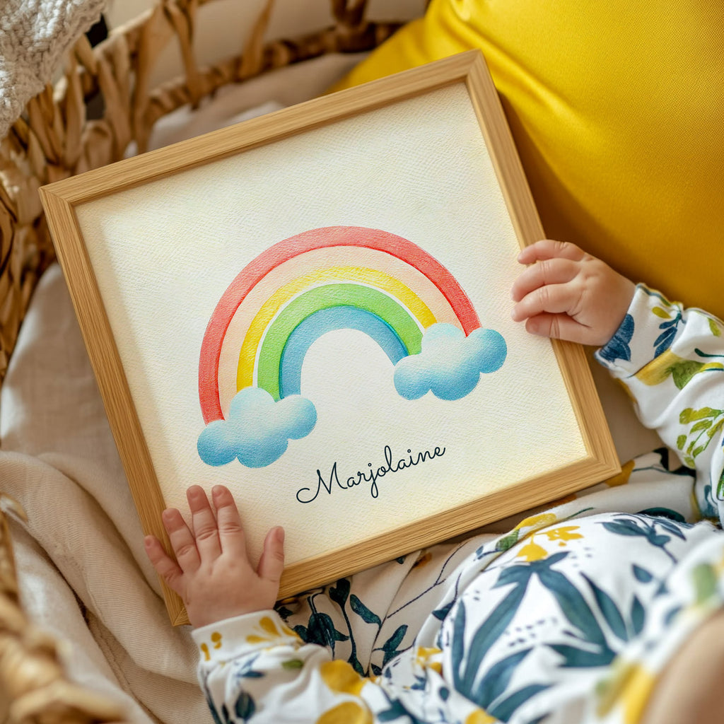 Arc-en-ciel de bonheur